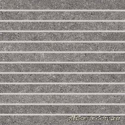 Rako Rock DDP34636 Dark Grey Мозаика полосы 30x30 см