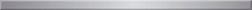 Azori Универсальные металлический Бордюр Серый Матовый Stainless Steel Silver Matte 2x50,5 см