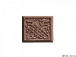 UniStone Изразец 3 Коричневый Вставка 29,5х29,5x4 см