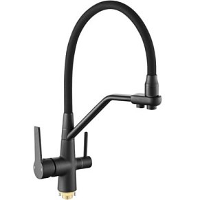 Смеситель для кухни с гибким изливом Rainsberg R603CK-2