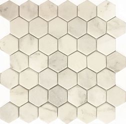 Muare Каменная мозаика QS-Hex004-48T-10 Мозаика 30,5х30,5 см