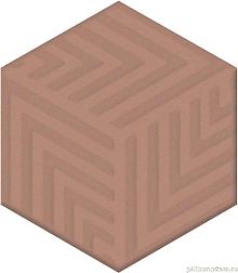 Kerama Marazzi Агуста OS-E241-63011 Розовый Декор 5,2х6 см 2