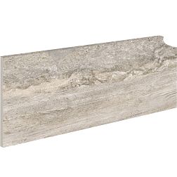 Exagres Marbles Zang. Fior Travertino Icquerdo Плинтус левый 18x40 см
