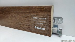 Плинтус Tarkett шпонированный 60х16 мм Марбау-акация