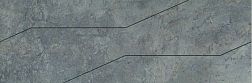 Kerama Marazzi Эвора OS-D214-13117TR Декор Синий Светлый Глянцевый обрезной 30х89,5 см