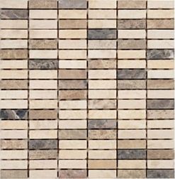 Primacolore Marmo MN185SMA Мозаика 1,5х4,8 30х30 см
