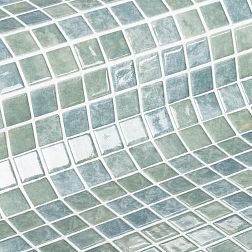 Ezarri Gemma Peridot Голубая Глянцевая Мозаика 31,3х49,5 (2,5х2,5) см