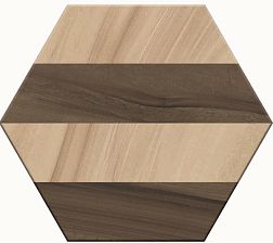 Jet Mosaic Hex Cut HCB-P Декор Напольная плитка 29,7x25,8 см
