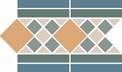 Top Cer Amiens Border Микс Матовый Бордюр 19,4х28,1 см