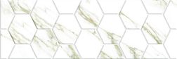 Emtile Valente Sot Gold Белая Глянцевая Настенная плитка 20x60 см