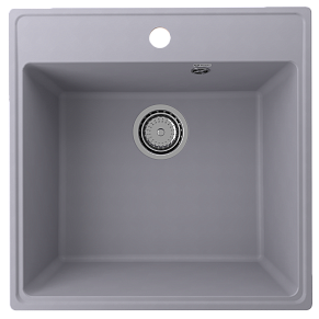 Ulgran Quartz Forte 505-05, бетон Мойка кухонная 50,5х20