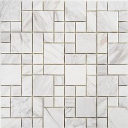 Primacolore Marmo MN152MLA Мозаика 4,8х4,8+2,3х2,3+2,3х4,8 30х30 см