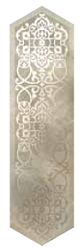 Roberto Cavalli Brightpearl Bronze Losanga Decoro Rett Керамогранит 24x90 см