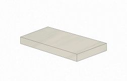 Atlas Concorde Russia Allure Джиойя Серая Лаппатированная Ступень Угловая Правая 33x80 см