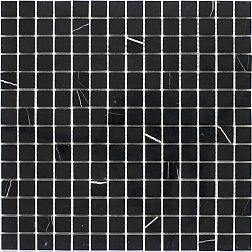 Starmosaic Wild Stone Black Polished (JMST034) Мрамор Мозаика 30,5х30,5 (2х2)