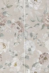 Kerama Marazzi Риккарди AZ-A051-2x-14058R Серое Светлое Обрезной 1 Панно 80х120 см (из 2-х плиток)