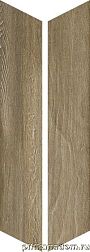 RHS Ceramiche (Rondine group) Vintage J86584 Dore Chevron Керамогранит 7,5х40,7 см