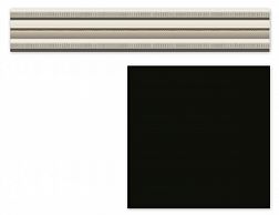 Heralgi Garden Listelo Classic Negro Бордюр 4х30 см