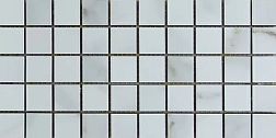Eletto Ceramica Calacatta Floor Белая Матовая Мозаика 15х30 (3х3) см