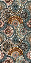 Ceracasa Couture Deco Mandala Микс Матовый Декор 49,1x98,2 см