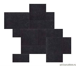 Atlas Concorde Seastone Black Multiformato Мозаика 60x60 см