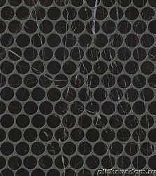 Fap Ceramiche Roma Diamond Nero Reale Round Gres Мозаика 29,5х32,5 см