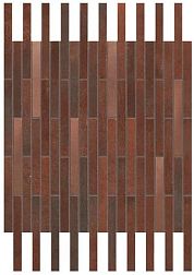 Atlas Concorde Blaze Corten Mosaico Twin (A0UV) Неглазурованный керамогранит 29,4х36,1 см