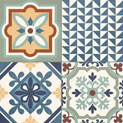 Gaya Fores Rustic-Heritage Mix Декор (из 4х плиток) 33,15x33,15 см