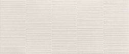 Atlas Concorde 3D Wall Plaster Barcode White Белая Матовая Настенная плитка 50x120 см