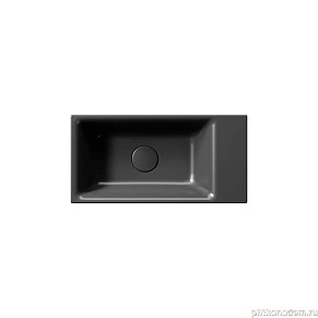 GSI NUBES Раковина 50x25 без перелива черный матовый (9637026)