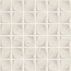 Paradyz Minimal Stone Grys Mozaika Prasovana Мозаика 4,8х4,8 29,8х29,8 см