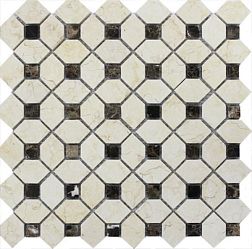 Primacolore Marmo MN184PMA Мозаика 0,6х0,6+2,9х4,5 30х30 см