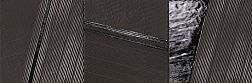 Fap Ceramiche Mat & More f0XW Metal Brown Inserto Mix 3 Панно 25х75 (компл. 3шт) см