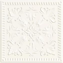 Paradyz Classy chic Bianco Struktura C Белая Матовая Настенная плитка 19,8x19,8 см