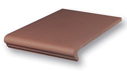 Stroeher Keraplatte Terra 215 Patrizierrot Ступень - флорентинер 34,5х24 см