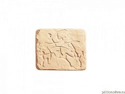 UniStone Наскальная живопись 9 Желтый Вставка 14,5x14,5x2,2 см