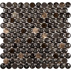 Imagine Mosaic Мозаика из керамики Circo Cocolata 29,5х31 (4,5х5,8) см