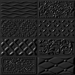 Vives Rivoli Raspail Negro Декор 10x20 см