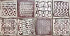 Decocer Toscana Rose Deco Mix Керамогранит 20x20