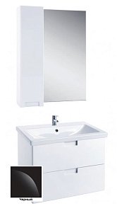 Комплект мебели Bellezza Пегас 90 L 2 ящ. подвесной черный
