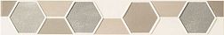 Tubadzin Tango Hex Бордюр 44,8х7,1 см