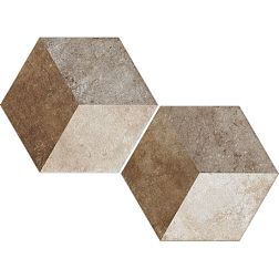 Ceramica Fioranese Heritage Deco Exagona Texture 2 Nat Керамогранит 34,5х40 см