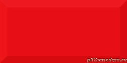 Absolut Keramika Monocolor Rojo Biselado Brillo Настенная плитка 7,5х15 см