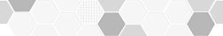 Polcolorit Cristal LN-Cristal Bianco Modular Mix Бордюр 12,1х74,4 см