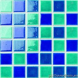 NS-Mosaic Porcelain series PW4848-15 Керамическая мозаика (4,8х4,8х0,5) 30,6х30,6 см