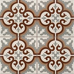 Etili Seramik Manisa Red Pre-cut Коричневый узор Матовый Керамогранит 45x45 см