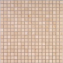 Premium Marble Чистые цвета Crema Marfil Tumbled Мозаика 1,5x1,5 29,7x29,7 см