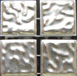 Irida Gold FOBS Гофрированная Мозаика формованная 2х2 см