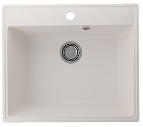 Ulgran Quartz Forte 580-01, жасмин Мойка кухонная 50х20
