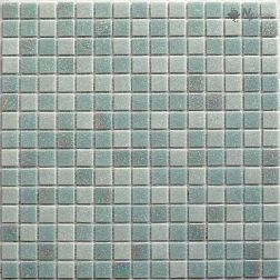 NS-mosaic Econom series MIX25 Мозаика стеклянная серая (сетка) 32,7х32,7 (2х2) см